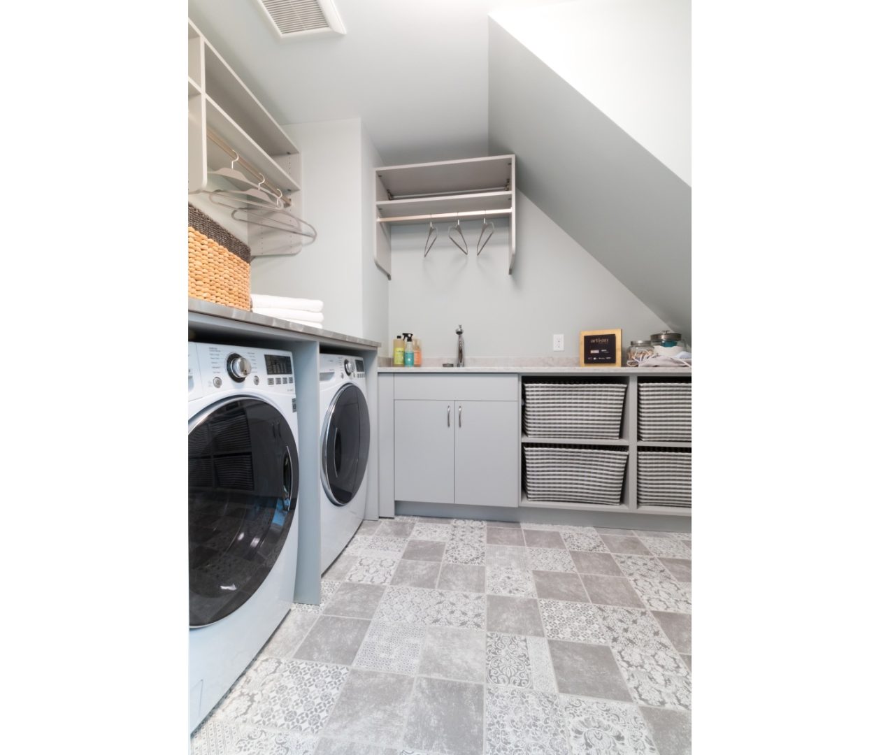 Serene Laundry Design Inspiration - Twin Cities Closets